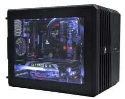 画像ギャラリー No.002のサムネイル画像 / サイコム,CorsairコラボでX99ベースのゲーマー向け大型キューブPCを発売