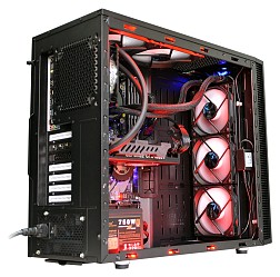 画像ギャラリー No.004のサムネイル画像 / サイコム,360mmラジエータを組み合わせた簡易液冷CPUクーラー搭載のゲームPC発売。グラフィックスカードも簡易液冷仕様