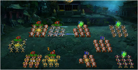 画像ギャラリー No.004のサムネイル画像 / USERJOY JAPAN,「蒼天三国」の戦闘システムを公開。武将と兵種ユニットを組み合わせて強力な部隊を作り,ライバルとの戦いを勝ち抜こう