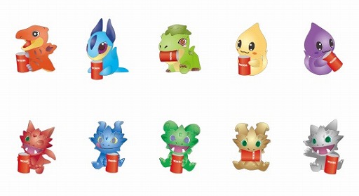 画像ギャラリー No.002のサムネイル画像 / 「パズル&ドラゴンズ」,アサヒ飲料の「ワンダ 傑作 缶185g」にオリジナルフィギュアが付いてくるキャンペーンが10月22日より