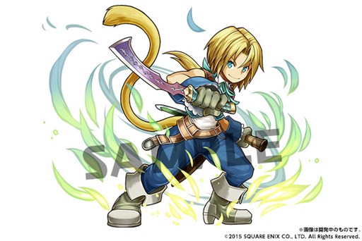 画像ギャラリー No.004のサムネイル画像 / 「パズドラ」×「FF」コラボで登場するジタンとビビの描き下ろしイラストが公開。4月17日には新降臨ダンジョンや公式ニコ生を配信