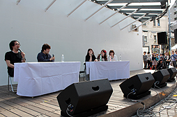 画像集#019のサムネイル/アニメの話やライブの思い出が語られた「アイドルマスター シンデレラガールズ」のトークイベントが,「マチ★アソビvol.12」で開催