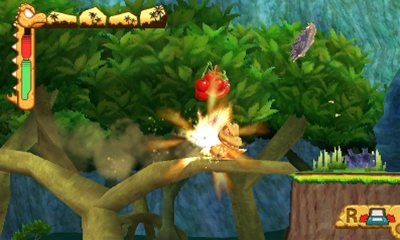 画像ギャラリー No.006のサムネイル画像 / 「ゴン バクバクバクバクアドベンチャー」基本的なゲームの流れや,ジャイロセンサーを使った遊び方を紹介