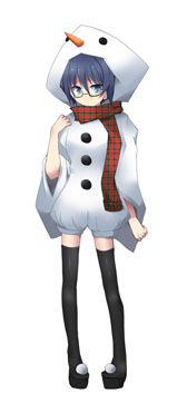 画像ギャラリー No.002のサムネイル画像 / 「戦極姫web」雪だるま衣装をまとった武将を1月9日より期間限定で販売