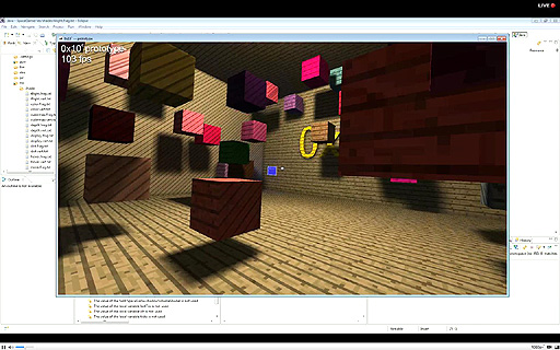 画像ギャラリー No.003のサムネイル画像 / 「Minecraft」よりもキャラクターのポリゴンは増量。マルクス・ペルソン氏が新作「0x10c」のスクリーンショットなどを公開