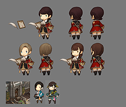 画像ギャラリー No.008のサムネイル画像 / DMMの新作ハクスラ「ダンジョンストライカー」,エルフの重要人物を含むNPC4人を新たに公開