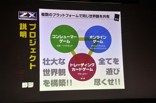 画像ギャラリー No.004のサムネイル画像 / 無料で始められるTCG「Z/X(ゼクス) Zillions of enemy X」。日本一ソフトウェアとガマニアとの展開も明かされた発表会レポート