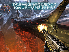画像ギャラリー No.010のサムネイル画像 / iOSアプリ「N.O.V.A. 3 - Near Orbit Vanguard Alliance」の配信が本日スタート。最大12人のマルチプレイに対応したシリーズ最新作