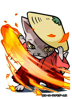 画像ギャラリー No.012のサムネイル画像 / 「のぶニャがの野望」剣の達人アップデートが実施,ミャーもと武蔵が煌で登場