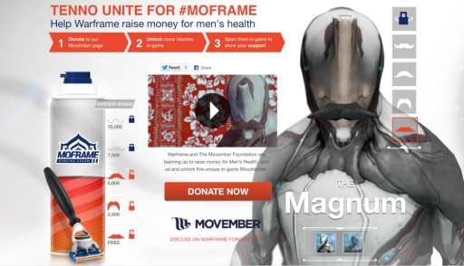 画像ギャラリー No.001のサムネイル画像 / 「Warframe」が男性の健康意識向上を目指したキャンペーンに参加