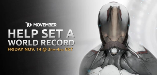 画像集#001のサムネイル/「Warframe」が“仮想ひげを付けて同時に集まる人数”でギネス記録に挑戦
