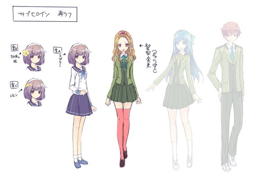 画像ギャラリー No.005のサムネイル画像 / 「アヴァベルオンライン」のラノベ化が決定。主人公などのラフイメージを公開