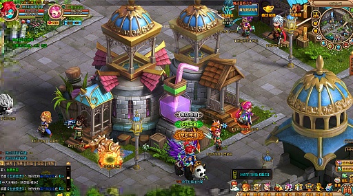 画像ギャラリー No.004のサムネイル画像 / ベクター,ブラウザゲーム「新夢幻之城」の日本における独占配信権契約を発表。「恋愛アドベンチャー」がテーマのRPG