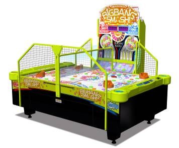 画像ギャラリー No.001のサムネイル画像 / アーケード用エアホッケーゲーム「ビッグバンスマッシュ!」,8月に稼動開始