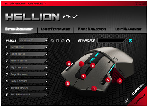 画像ギャラリー No.026のサムネイル画像 / 「Cherry青軸採用のマウス」はアリなのか? Thermalright製のゲーマー向けマウス「Hellion」を試す