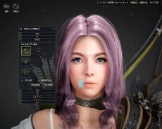 画像ギャラリー No.007のサムネイル画像 / 「黒い砂漠」のキャラクターメイキング情報が公開。目や鼻はもちろん,髪の毛のクセや質感,腕や足の長さも思いのままに調整できる