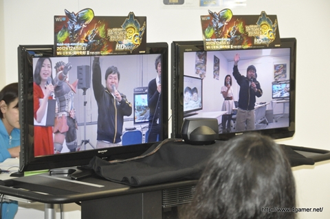 画像ギャラリー No.016のサムネイル画像 / 東京と大阪のモンハン部部員が「モンスターハンター3(トライ)G HD Ver.」のネットワークモードを初体験。ザ・たっちも東西に分かれて出演した「オンライン東西コミュ交流会」をレポート