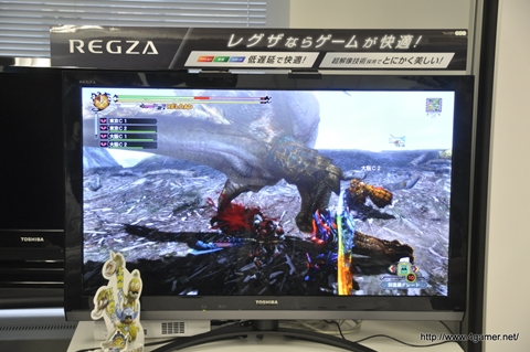 画像ギャラリー No.048のサムネイル画像 / 東京と大阪のモンハン部部員が「モンスターハンター3(トライ)G HD Ver.」のネットワークモードを初体験。ザ・たっちも東西に分かれて出演した「オンライン東西コミュ交流会」をレポート