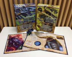 画像ギャラリー No.002のサムネイル画像 / 「モンハン」フィギュアを付属したモンスター生態図鑑の最新作2種が明日発売