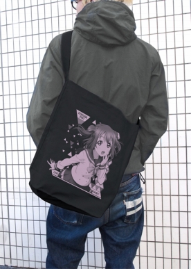 画像ギャラリー No.011のサムネイル画像 / 「ラブライブ!サンシャイン!!」,Aqoursの1年生3人がデザインされたTシャツ&ショルダートートが10月に発売