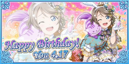 画像ギャラリー No.004のサムネイル画像 / 「ラブライブ!スクフェス」,Aqours 渡辺 曜誕生日記念キャンペーンが4月17日に開催