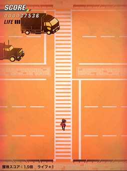 画像ギャラリー No.006のサムネイル画像 / 絶対真似しちゃダメ! iOS向けアクションゲーム「信号無視」を紹介する「(ほぼ)日刊スマホゲーム通信」第68回