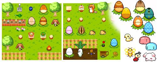 画像ギャラリー No.004のサムネイル画像 / モンスターの卵を育てるオンラインゲーム「チビ牧場」の正式サービスが開始