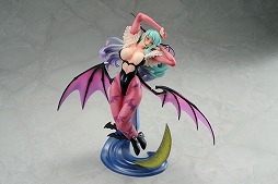 画像集#003のサムネイル/「ヴァンパイア」,モリガンのフィギュアが18日発売。Tシャツなども9月末発売