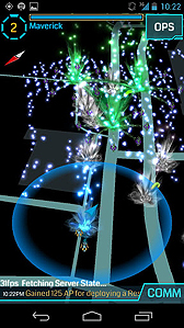 画像ギャラリー No.002のサムネイル画像 / GoogleのNiantic Labs,拡張現実機能と位置情報を駆使して未知のエネルギーを奪い合うAndroid OS向けアプリ「Ingress」のクローズドβテストを開始