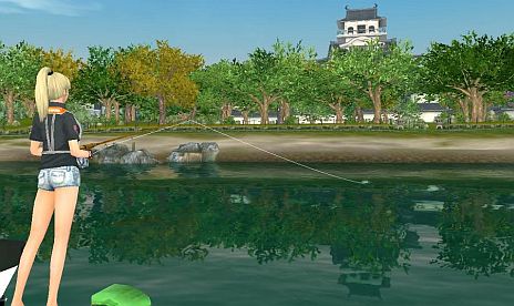 画像ギャラリー No.008のサムネイル画像 / 「Fish Hunt 世界を釣れ!」,日本国内の釣り場「隅田川(東京)/河口湖(山梨)/琵琶湖(滋賀)/式根島(東京)」が公開に。アクアリウム機能も