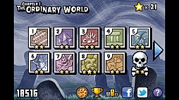 画像ギャラリー No.004のサムネイル画像 / ピザVS.スケルトンの仁義なき戦い。iOS向けアクションゲーム「Pizza Vs. Skeletons」を紹介する「(ほぼ)日刊スマホゲーム通信」第135回