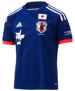 画像ギャラリー No.003のサムネイル画像 / 「ピカチュウ」がデザインされた日本代表のレプリカユニフォーム発売中