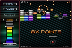 画像ギャラリー No.009のサムネイル画像 / 懐かしのブロック崩しが現代風にリメイク。iOS向けアクション「Breakout: Boost」を紹介する「(ほぼ)日刊スマホゲーム通信」第149回