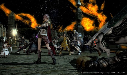 画像ギャラリー No.001のサムネイル画像 / 「ファイナルファンタジーXIV:新生エオルゼア」と「LIGHTNING RETURNS: FINAL FANTASY XIII」のコラボイベントは11月14日にスタート