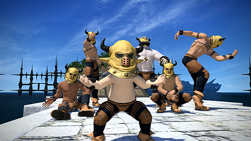 画像集#005のサムネイル/「ファイナルファンタジーXIV:新生エオルゼア」と,「ドラゴンクエストX」および「ファイナルファンタジーXI」とのコラボ企画が2014年1月21日にスタート