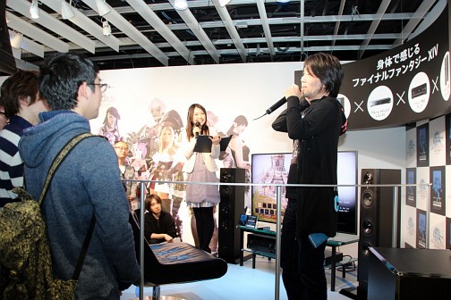 画像集#006のサムネイル/「ファイナルファンタジーXIV」サウンドトラックの発売記念イベントが開催。祖堅正慶氏によるハイレゾ音源などの紹介がなされた会場の模様をレポート