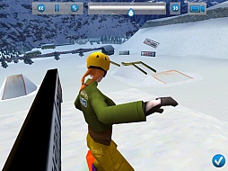 画像ギャラリー No.003のサムネイル画像 / 絶景ゲレンデで華麗なトリックを披露。iOS向けスノボゲーム「Fresh Tracks Snowboarding」を紹介する「(ほぼ)日刊スマホゲーム通信」第160回