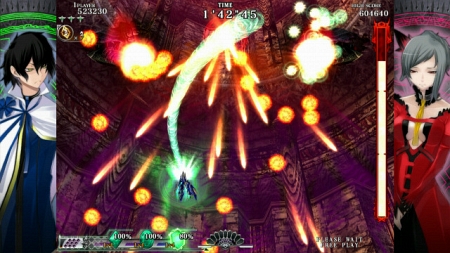 画像ギャラリー No.011のサムネイル画像 / Xbox 360用STG「カラドリウス」,公式サイトで新システム「エレメントシュート」の情報が公開。ヤスダスズヒト氏のイラストによる壁紙も