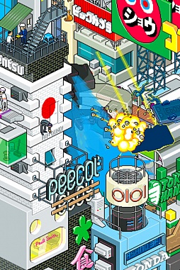 画像ギャラリー No.010のサムネイル画像 / 見ているだけでも楽しめる。iOS向けパズルゲーム「eBoy FixPix」を紹介する「(ほぼ)日刊スマホゲーム通信」第198回