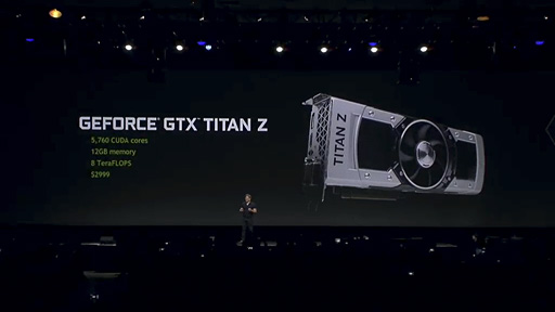 GTC 2014ϲʤϰ2999ɥ롪 ǥ奢GK110ɡGeForce GTX TITAN Zо