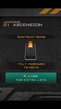 画像ギャラリー No.002のサムネイル画像 / ジャイロセンサー系ゲームの決定版か。iOS向けアクション「Dark Nebula - Episode One」を紹介する「(ほぼ)日刊スマホゲーム通信」第191回