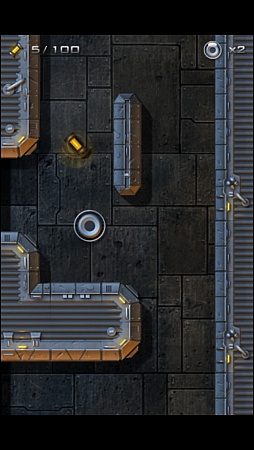 画像ギャラリー No.007のサムネイル画像 / ジャイロセンサー系ゲームの決定版か。iOS向けアクション「Dark Nebula - Episode One」を紹介する「(ほぼ)日刊スマホゲーム通信」第191回