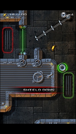 画像ギャラリー No.008のサムネイル画像 / ジャイロセンサー系ゲームの決定版か。iOS向けアクション「Dark Nebula - Episode One」を紹介する「(ほぼ)日刊スマホゲーム通信」第191回