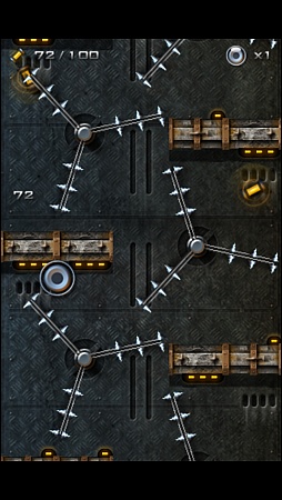 画像ギャラリー No.009のサムネイル画像 / ジャイロセンサー系ゲームの決定版か。iOS向けアクション「Dark Nebula - Episode One」を紹介する「(ほぼ)日刊スマホゲーム通信」第191回