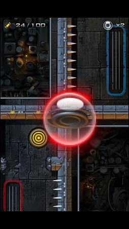 画像ギャラリー No.010のサムネイル画像 / ジャイロセンサー系ゲームの決定版か。iOS向けアクション「Dark Nebula - Episode One」を紹介する「(ほぼ)日刊スマホゲーム通信」第191回