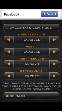 画像ギャラリー No.011のサムネイル画像 / ジャイロセンサー系ゲームの決定版か。iOS向けアクション「Dark Nebula - Episode One」を紹介する「(ほぼ)日刊スマホゲーム通信」第191回