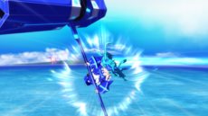 画像ギャラリー No.002のサムネイル画像 / 「ビビッドレッド・オペレーション -Hyper Intimate Power-」あかねとあおいの友情パワーによってドッキングした姿「ビビッドブルー」を紹介