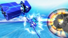 画像ギャラリー No.006のサムネイル画像 / 「ビビッドレッド・オペレーション -Hyper Intimate Power-」あかねとあおいの友情パワーによってドッキングした姿「ビビッドブルー」を紹介