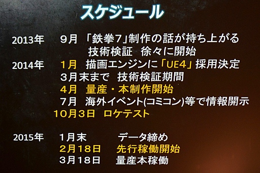 画像ギャラリー No.017のサムネイル画像 / UNREAL FEST 2015レポート「鉄拳7」はなぜ「Unreal Engine 4」を選択したのか