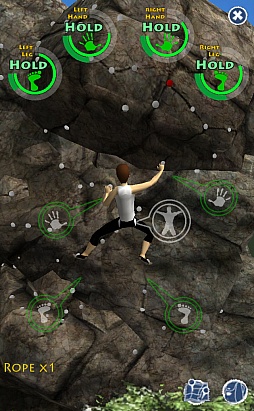 画像ギャラリー No.002のサムネイル画像 / なぜプレイするのか。そこに岩があるから。iOS向けアクションゲーム「クライマーズハイ」を紹介する「(ほぼ)日刊スマホゲーム通信」第226回